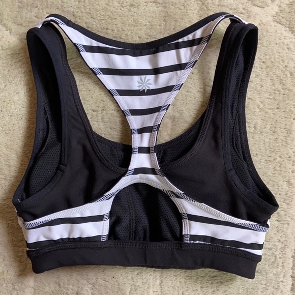 Athleta Stripe Triple Dare Bra - Picture 2 of 12